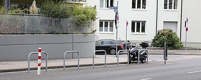 Radbügel Moreller Weg